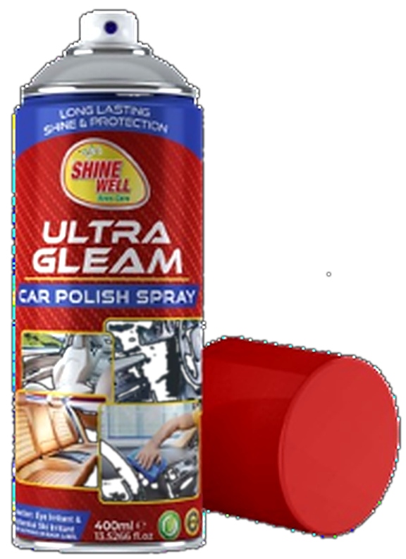 SHINE WELL Car Polish Aerosol 400ml Fragrance: DESIRE Neutral Color – buy online in Pakistan at best wholesale price | Pak Multilinks