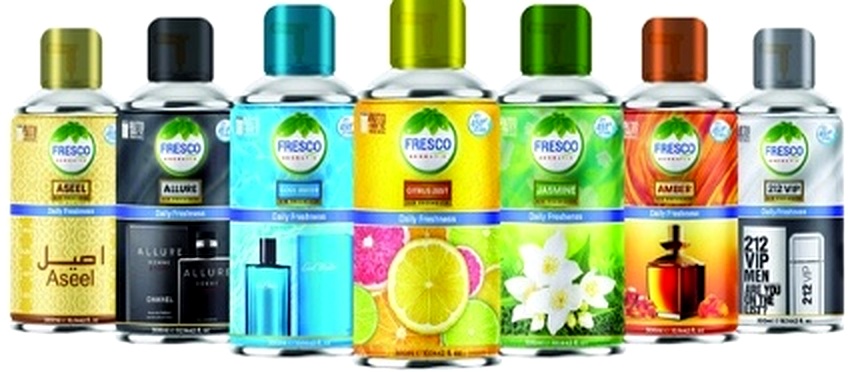 FRESCO Air Freshener Aerosol 300ml PREMIUM QUALITY FRAGRANCE For Auto Dispenser Use 3000-Sprays 14-Different Fragrances 24/pcs per Carton